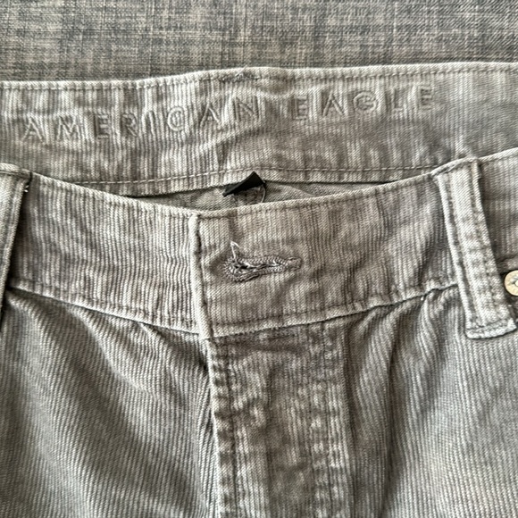 American Eagle original straight loved-in corduroy 38/30 - gray - Picture 5 of 6